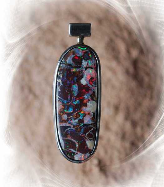 Peter McDonnell Yowah Boulder Opal Pendant